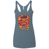 T-Shirts Indigo / X-Small Dantes Inferno Room Women's Triblend Racerback Tank