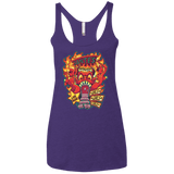 T-Shirts Purple / X-Small Dantes Inferno Room Women's Triblend Racerback Tank