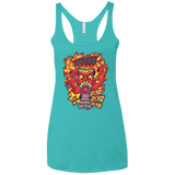 Dantes Inferno Room Women's Triblend Racerback Tank