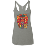 T-Shirts Venetian Grey / X-Small Dantes Inferno Room Women's Triblend Racerback Tank