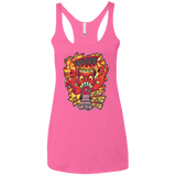 T-Shirts Vintage Pink / X-Small Dantes Inferno Room Women's Triblend Racerback Tank