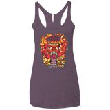 T-Shirts Vintage Purple / X-Small Dantes Inferno Room Women's Triblend Racerback Tank