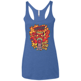 T-Shirts Vintage Royal / X-Small Dantes Inferno Room Women's Triblend Racerback Tank