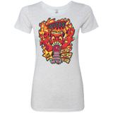 T-Shirts Heather White / Small Dantes Inferno Room Women's Triblend T-Shirt