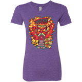T-Shirts Purple Rush / Small Dantes Inferno Room Women's Triblend T-Shirt