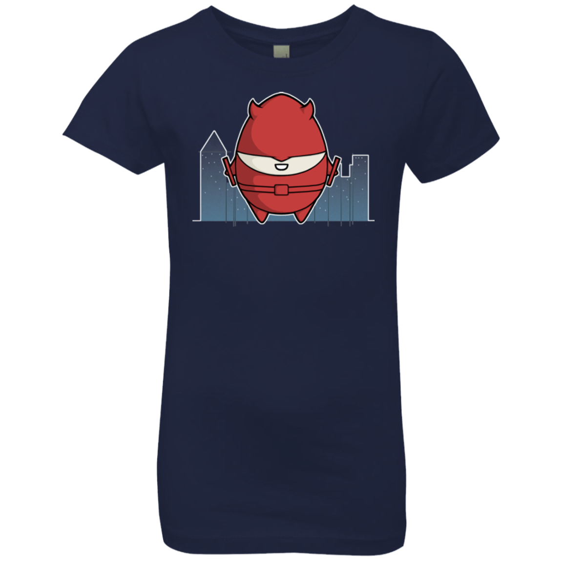 T-Shirts Midnight Navy / YXS Dare Devilled Egg Girls Premium T-Shirt