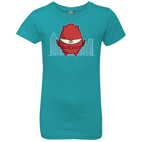 T-Shirts Tahiti Blue / YXS Dare Devilled Egg Girls Premium T-Shirt