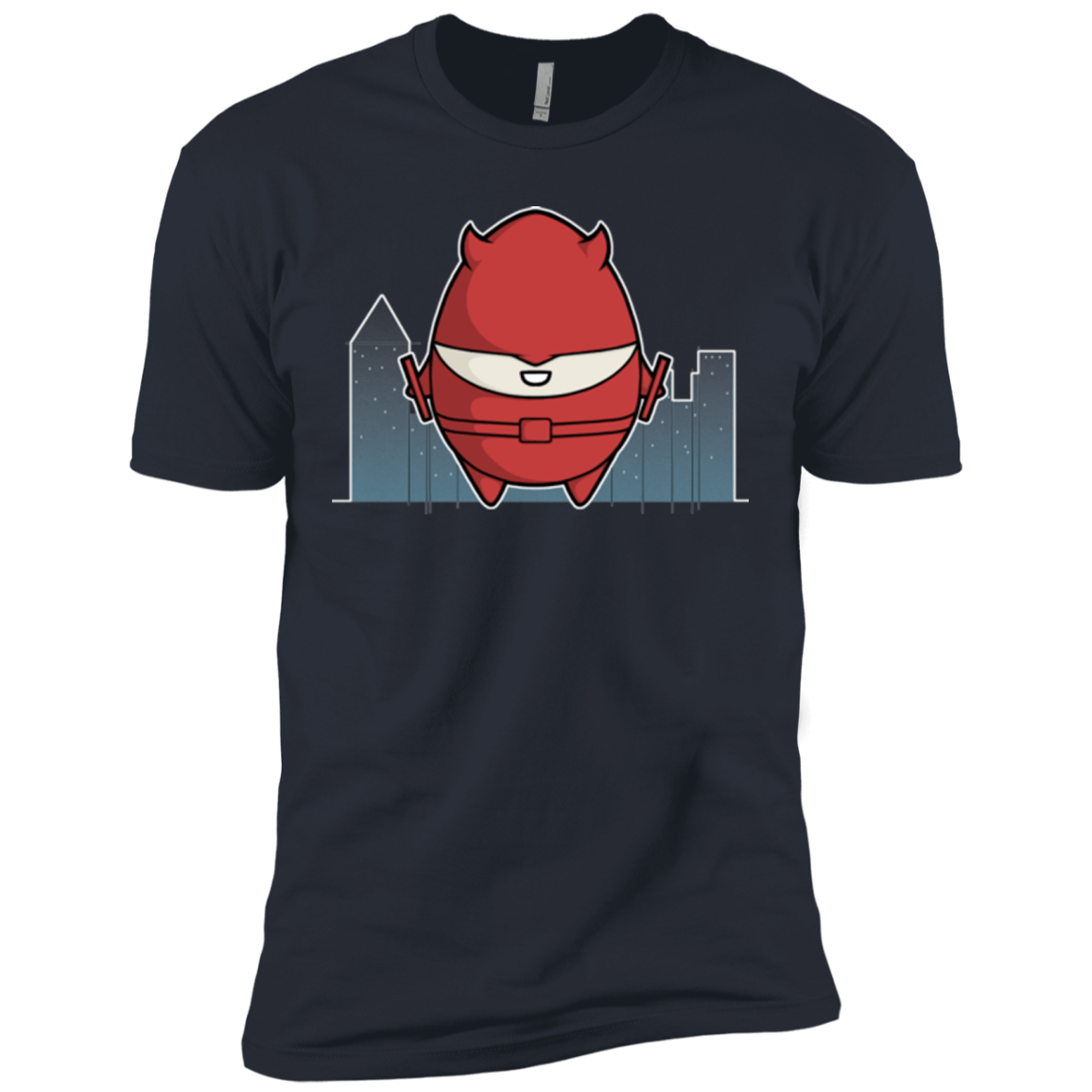 T-Shirts Indigo / X-Small Dare Devilled Egg Men's Premium T-Shirt