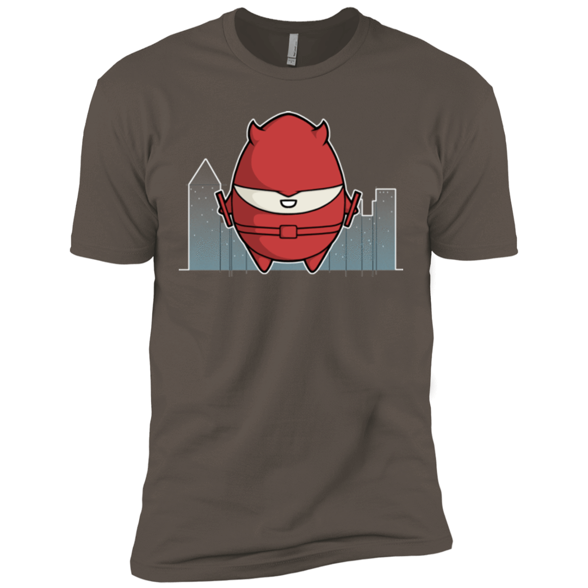 T-Shirts Warm Grey / X-Small Dare Devilled Egg Men's Premium T-Shirt