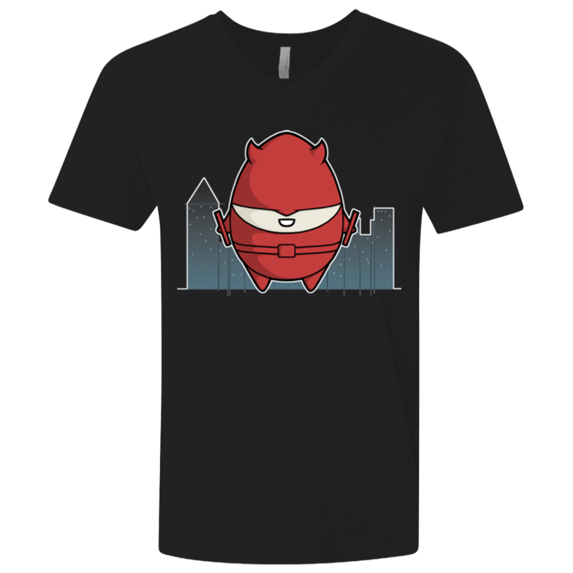 T-Shirts Black / X-Small Dare Devilled Egg Men's Premium V-Neck