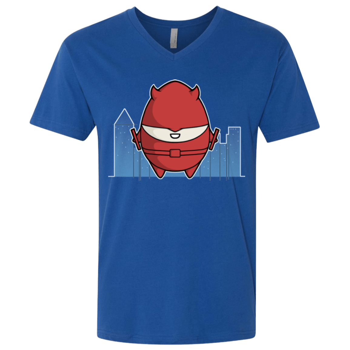 T-Shirts Royal / X-Small Dare Devilled Egg Men's Premium V-Neck