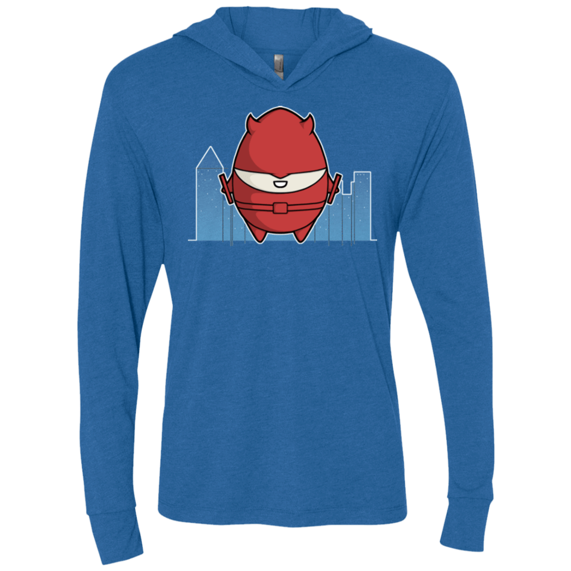 T-Shirts Vintage Royal / X-Small Dare Devilled Egg Triblend Long Sleeve Hoodie Tee