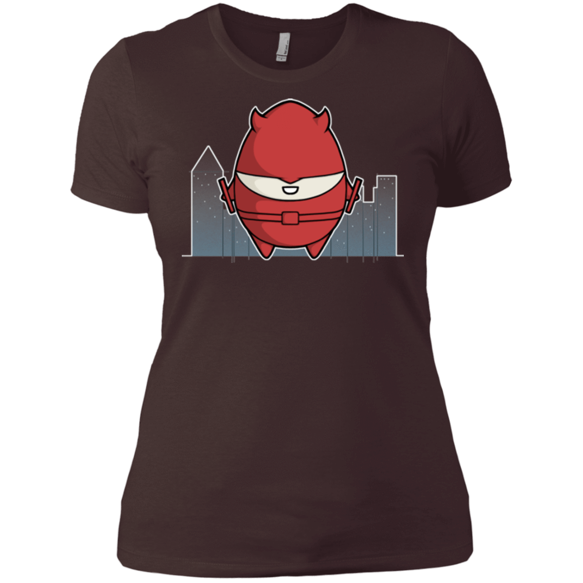 T-Shirts Dark Chocolate / X-Small Dare Devilled Egg Women's Premium T-Shirt