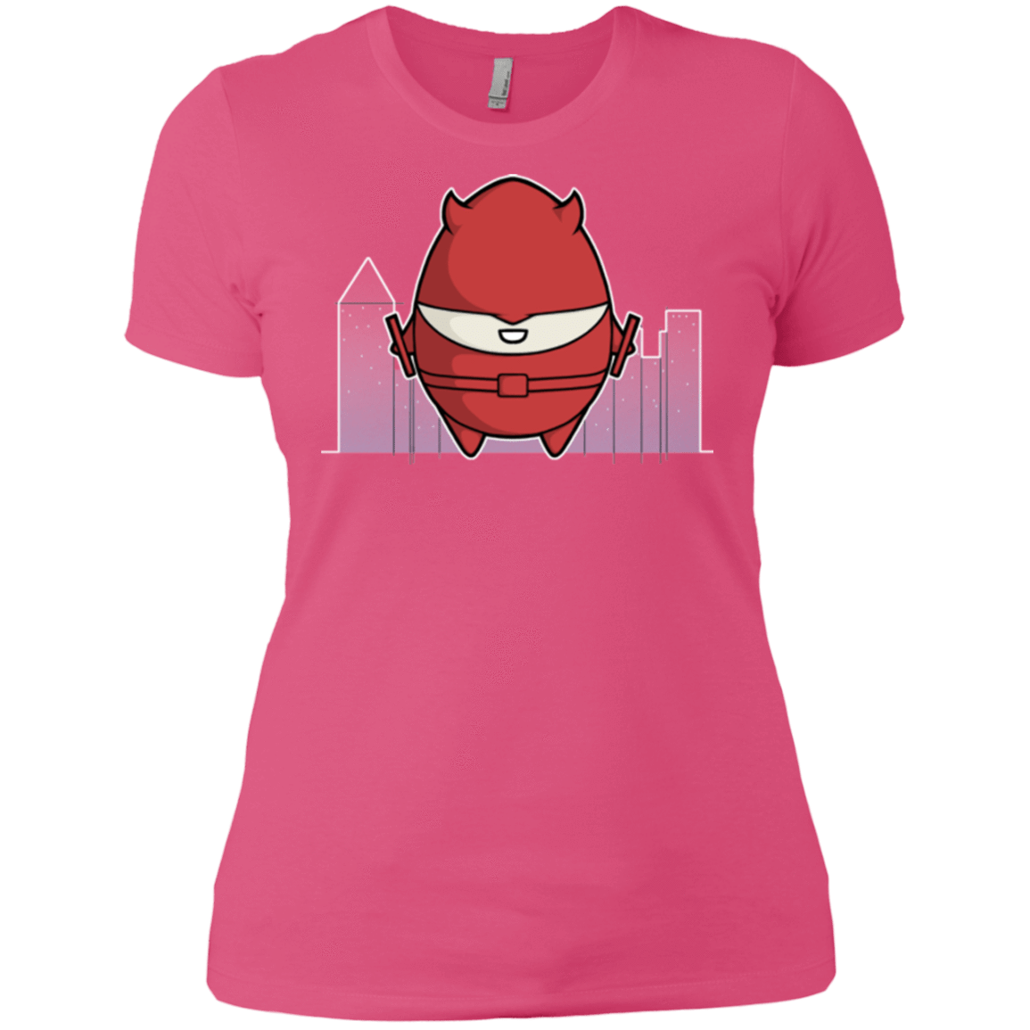 T-Shirts Hot Pink / X-Small Dare Devilled Egg Women's Premium T-Shirt