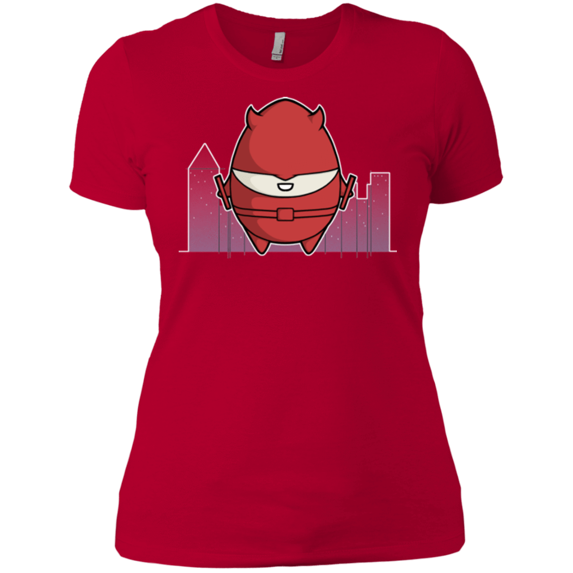 T-Shirts Red / X-Small Dare Devilled Egg Women's Premium T-Shirt