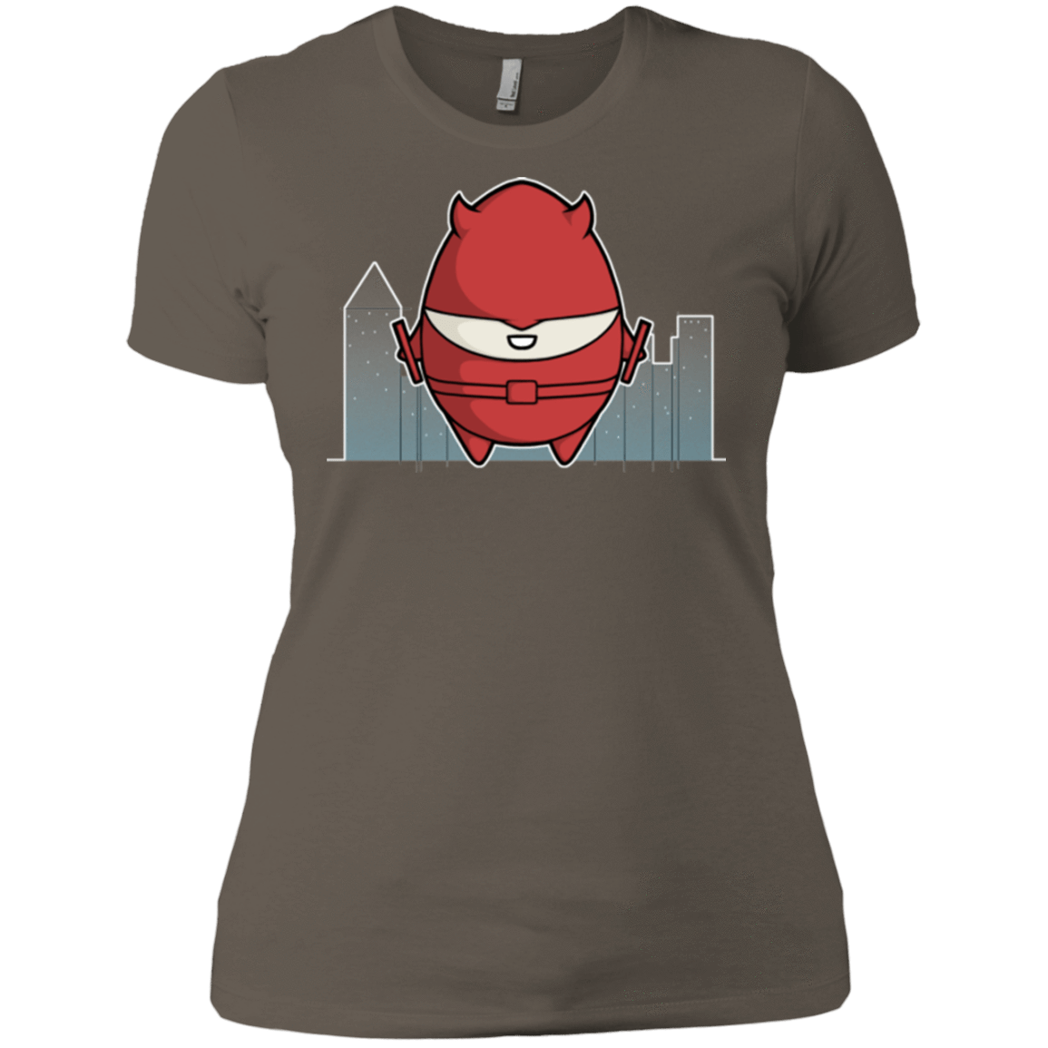 T-Shirts Warm Grey / X-Small Dare Devilled Egg Women's Premium T-Shirt