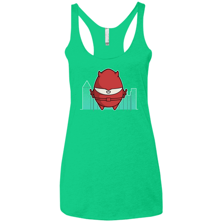 T-Shirts Envy / X-Small Dare Devilled Egg Women's Triblend Racerback Tank