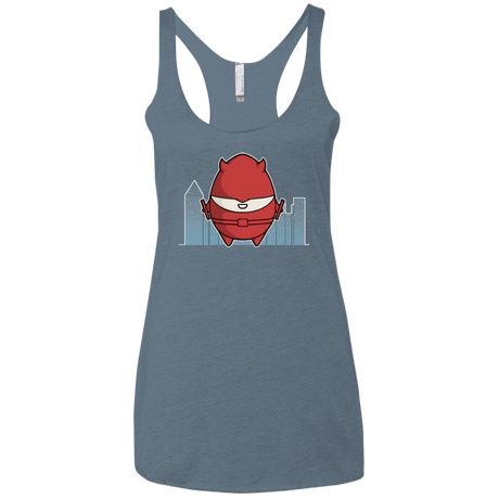 T-Shirts Indigo / X-Small Dare Devilled Egg Women's Triblend Racerback Tank