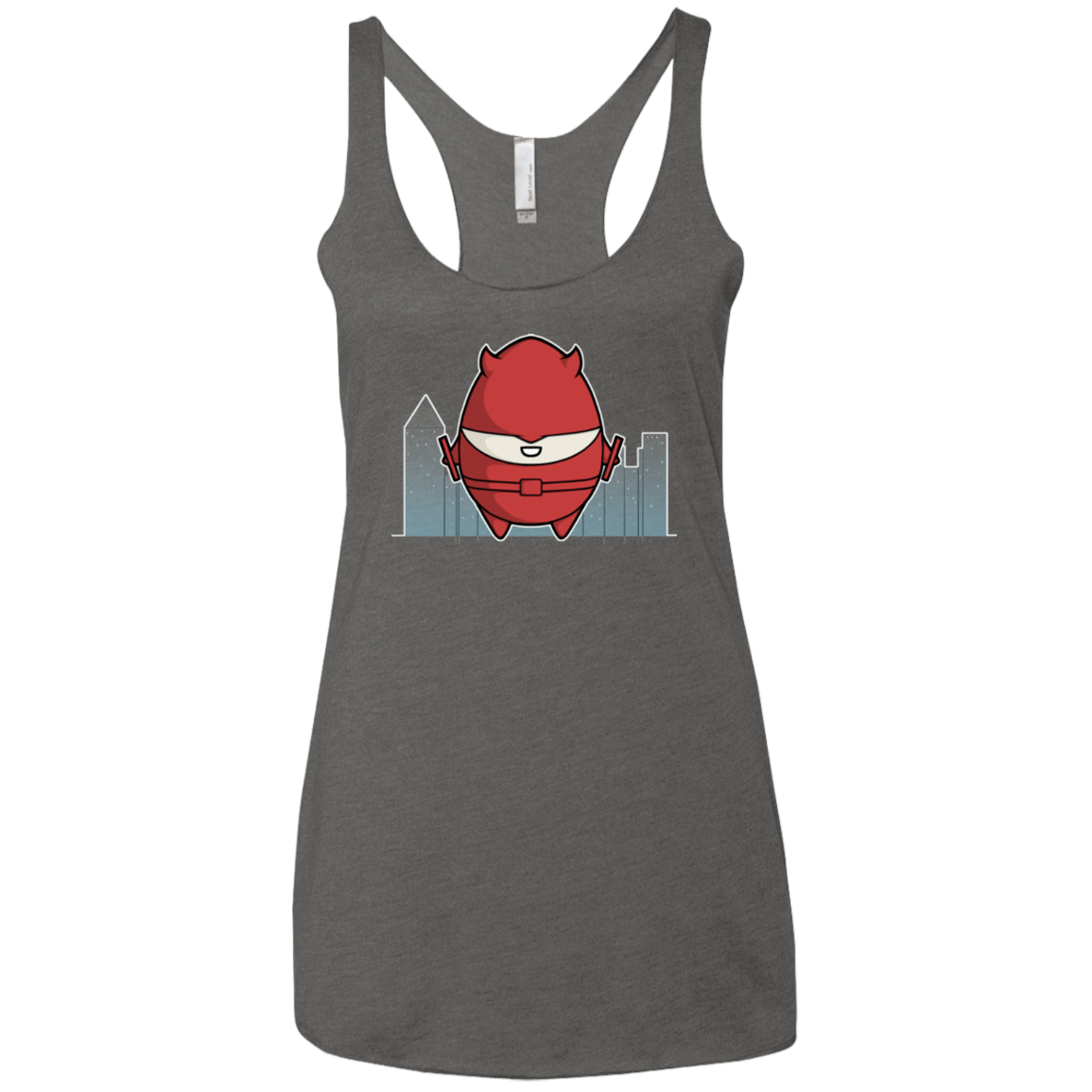 T-Shirts Premium Heather / X-Small Dare Devilled Egg Women's Triblend Racerback Tank