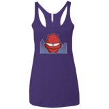 T-Shirts Purple / X-Small Dare Devilled Egg Women's Triblend Racerback Tank
