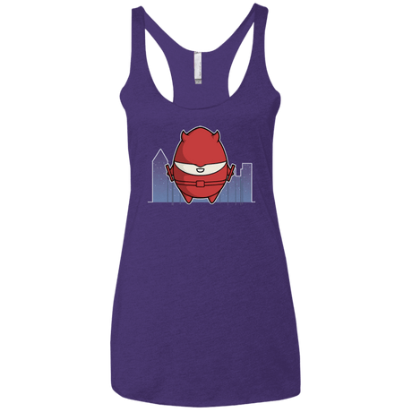 T-Shirts Purple / X-Small Dare Devilled Egg Women's Triblend Racerback Tank