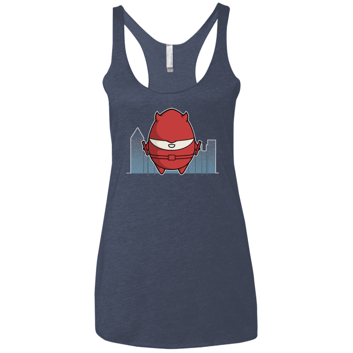 T-Shirts Vintage Navy / X-Small Dare Devilled Egg Women's Triblend Racerback Tank