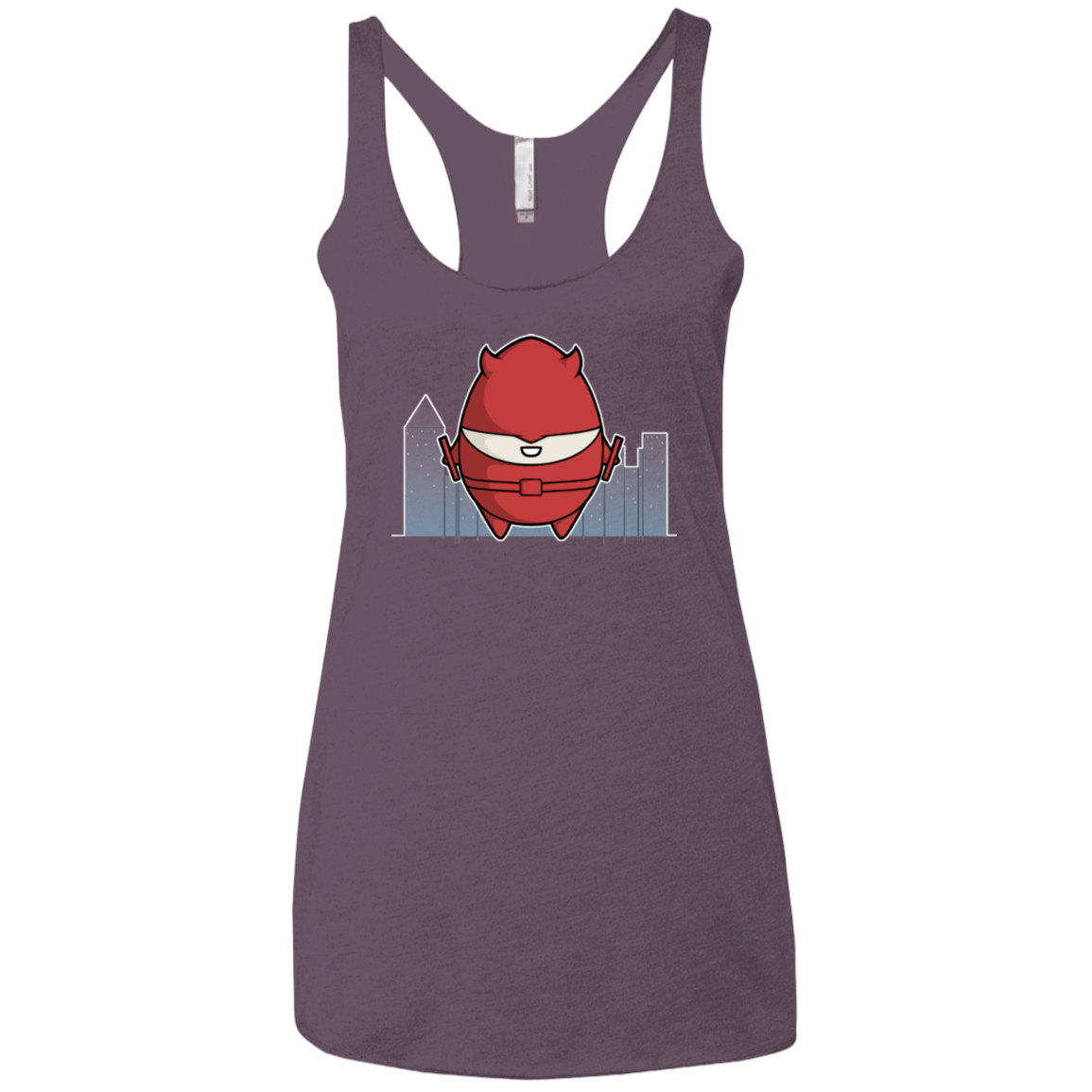 T-Shirts Vintage Purple / X-Small Dare Devilled Egg Women's Triblend Racerback Tank