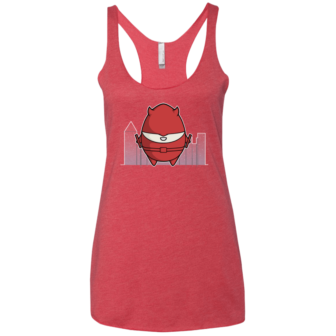 T-Shirts Vintage Red / X-Small Dare Devilled Egg Women's Triblend Racerback Tank