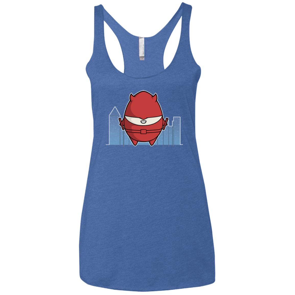 T-Shirts Vintage Royal / X-Small Dare Devilled Egg Women's Triblend Racerback Tank