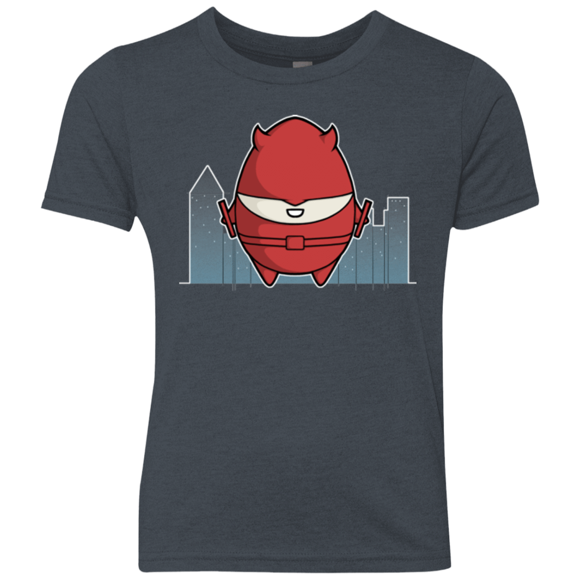 T-Shirts Vintage Navy / YXS Dare Devilled Egg Youth Triblend T-Shirt