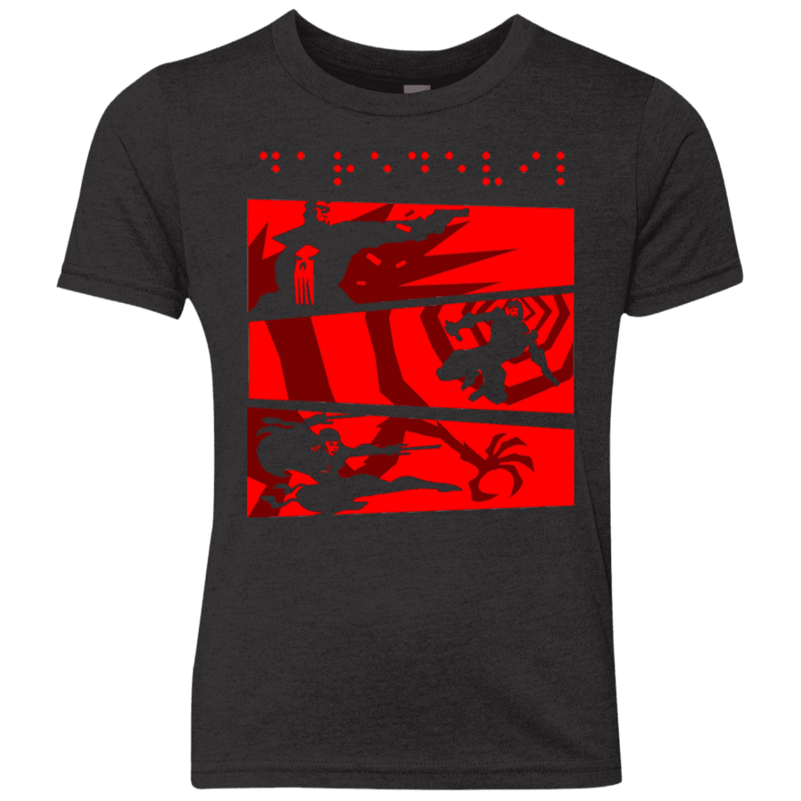 T-Shirts Vintage Black / YXS Darecity Youth Triblend T-Shirt