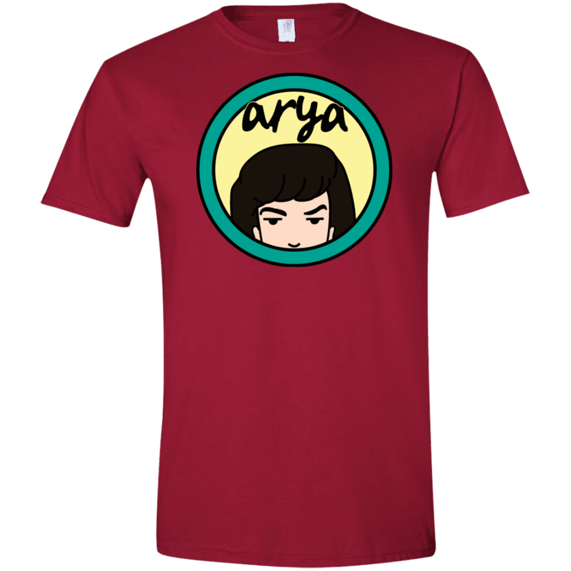 T-Shirts Cardinal Red / S Daria Arya Men's Semi-Fitted Softstyle