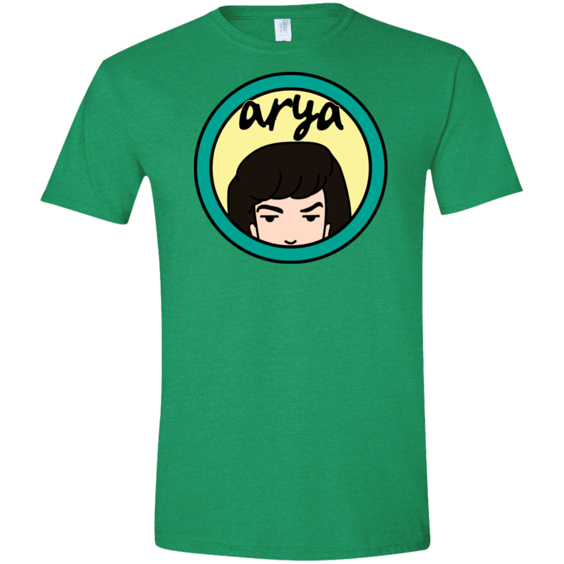 T-Shirts Heather Irish Green / S Daria Arya Men's Semi-Fitted Softstyle