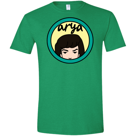 T-Shirts Heather Irish Green / S Daria Arya Men's Semi-Fitted Softstyle
