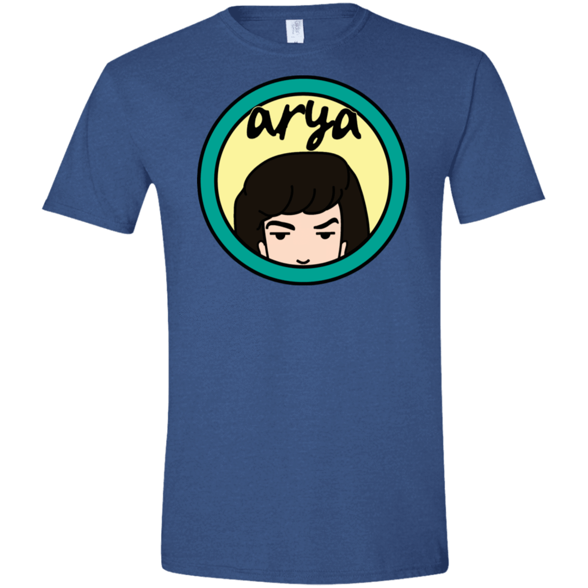 T-Shirts Heather Royal / X-Small Daria Arya Men's Semi-Fitted Softstyle