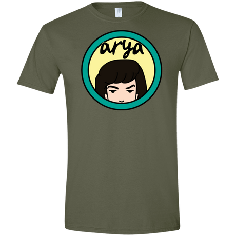 T-Shirts Military Green / S Daria Arya Men's Semi-Fitted Softstyle