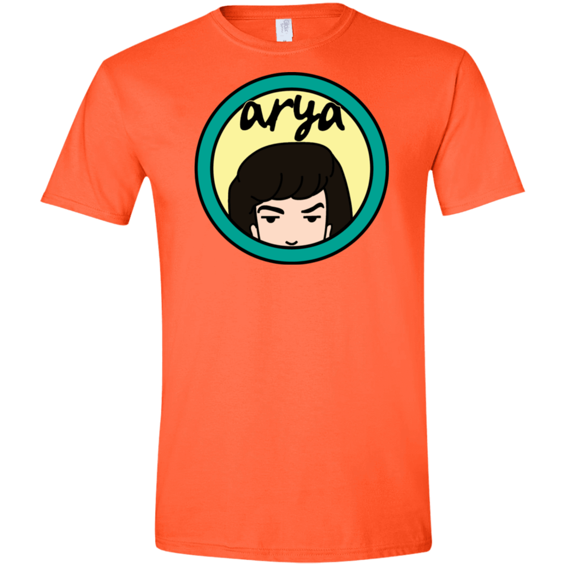 T-Shirts Orange / S Daria Arya Men's Semi-Fitted Softstyle