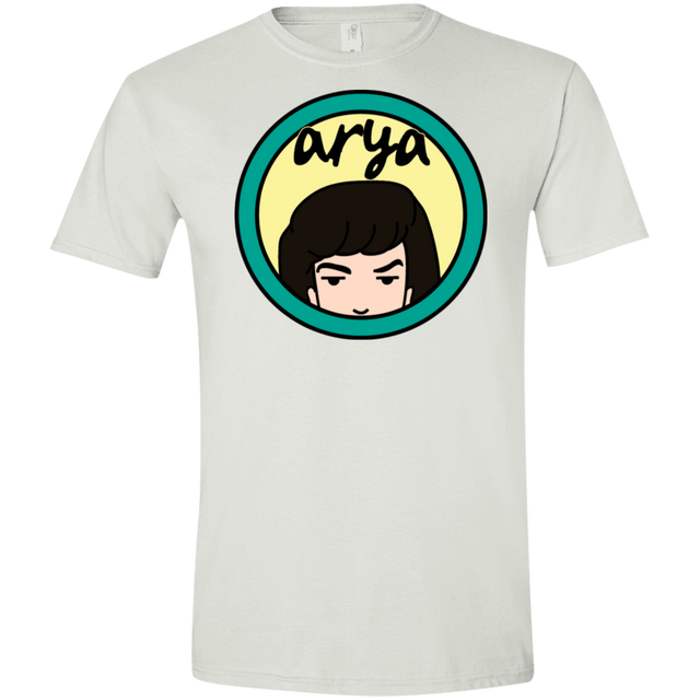 T-Shirts White / X-Small Daria Arya Men's Semi-Fitted Softstyle