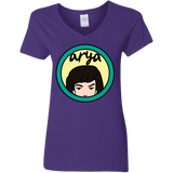T-Shirts Purple / S Daria Arya Women's V-Neck T-Shirt