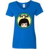 T-Shirts Royal / S Daria Arya Women's V-Neck T-Shirt