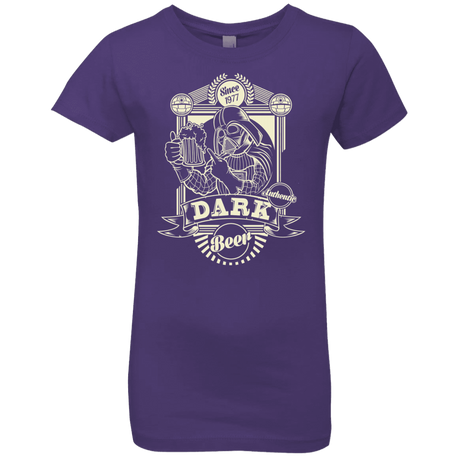 T-Shirts Purple Rush / YXS Dark Beer Girls Premium T-Shirt