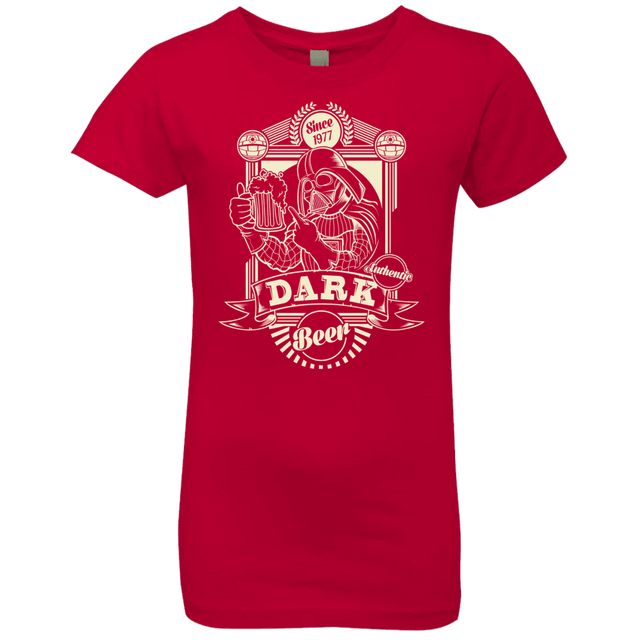 T-Shirts Red / YXS Dark Beer Girls Premium T-Shirt