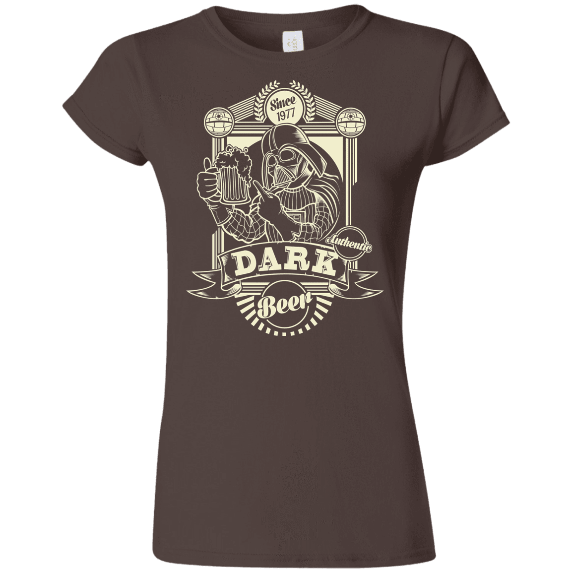 T-Shirts Dark Chocolate / S Dark Beer Junior Slimmer-Fit T-Shirt