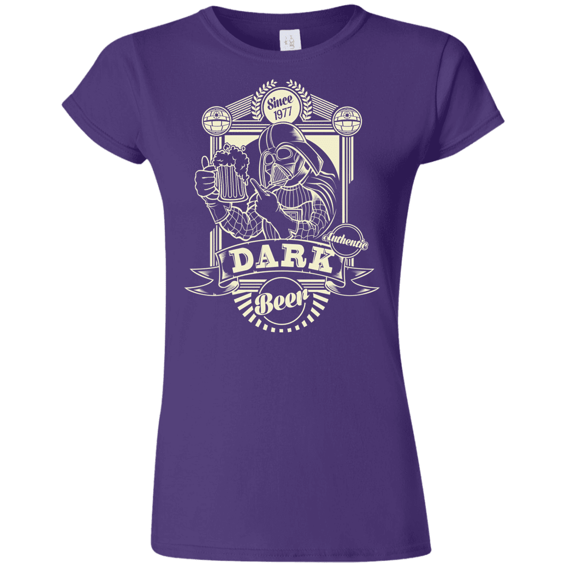 T-Shirts Purple / S Dark Beer Junior Slimmer-Fit T-Shirt