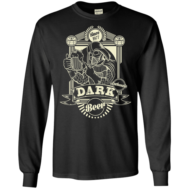 T-Shirts Black / S Dark Beer Men's Long Sleeve T-Shirt