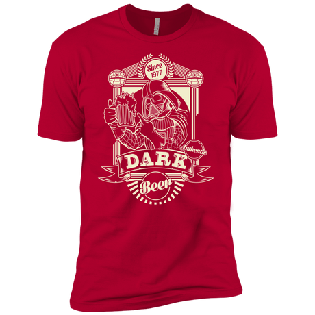T-Shirts Red / X-Small Dark Beer Men's Premium T-Shirt