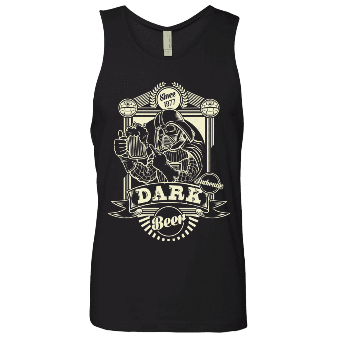 T-Shirts Black / S Dark Beer Men's Premium Tank Top