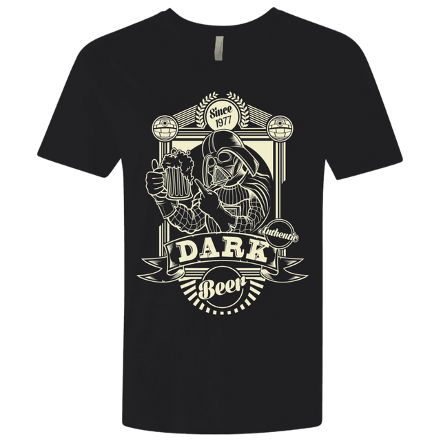 T-Shirts Black / X-Small Dark Beer Men's Premium V-Neck