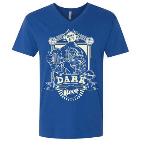 T-Shirts Royal / X-Small Dark Beer Men's Premium V-Neck