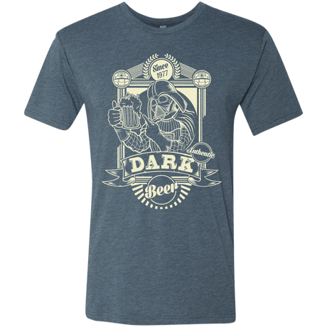 T-Shirts Indigo / S Dark Beer Men's Triblend T-Shirt